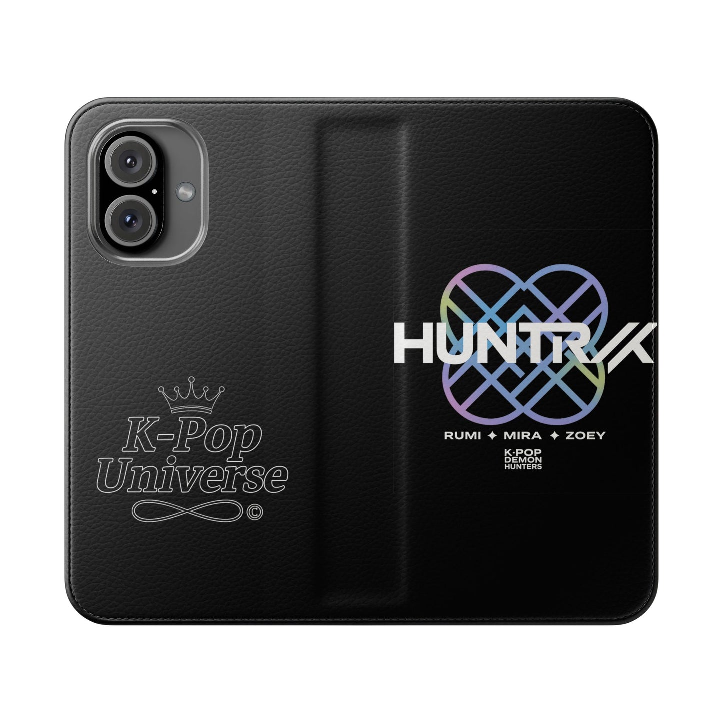LIMITED EDITION❗K-Pop Universe Flip Cases - Stylish Phone Wallet, Perfect for Fans, Gift for Music Lovers, Trendy Accessory, Smartphones, Huntrax, K-POP demon hunters, k-pop universe