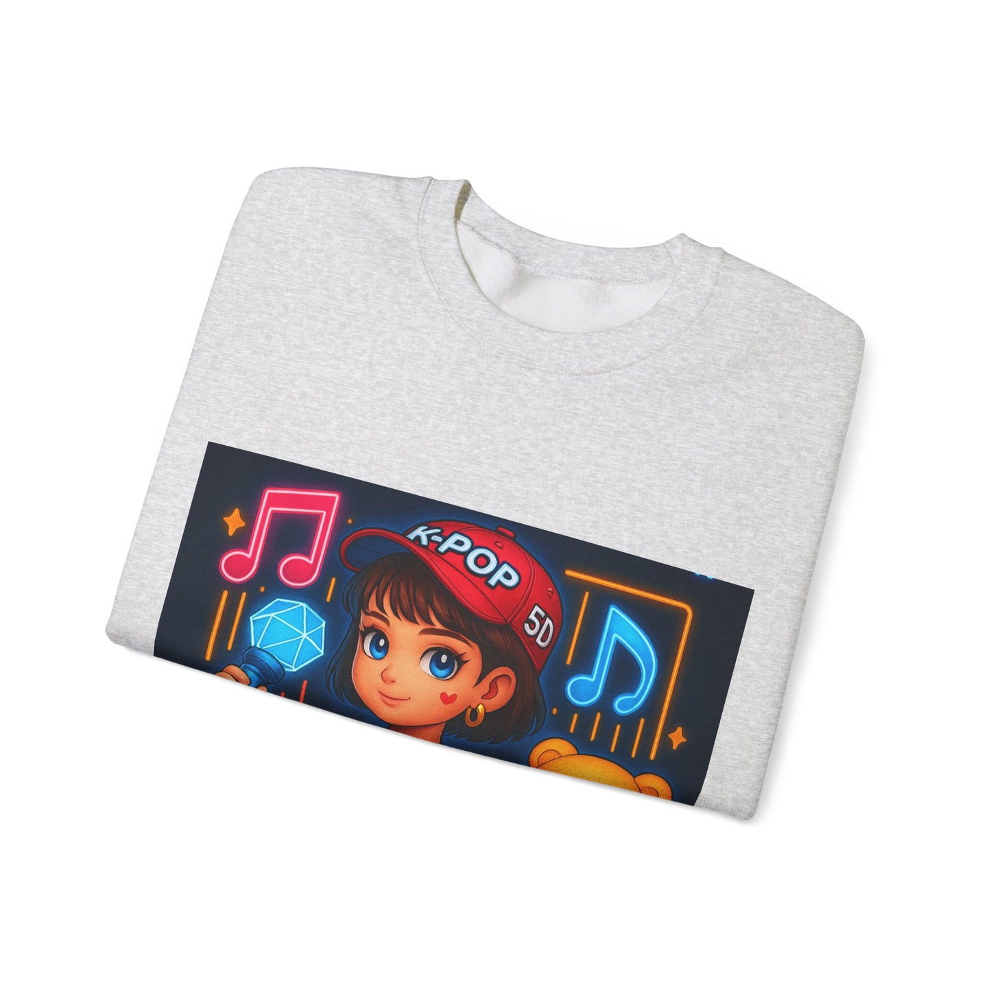 K-Pop Universe Sweatshirt, Cozy Unisex Crewneck for Fans, Perfect for Gifting, Concerts, and Everyday Wear