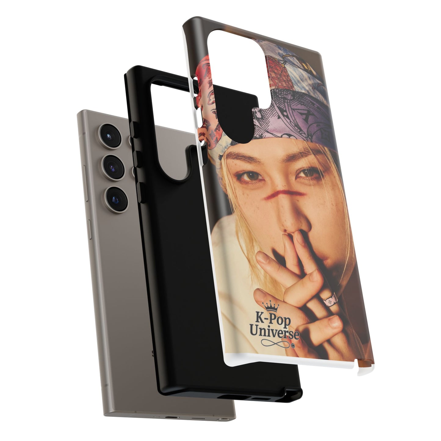 K-Pop Tough Phone Case, Stylish K-Pop Accessory, Trendy Gift for Fans, Birthday Present, Unique Phone Case Design
