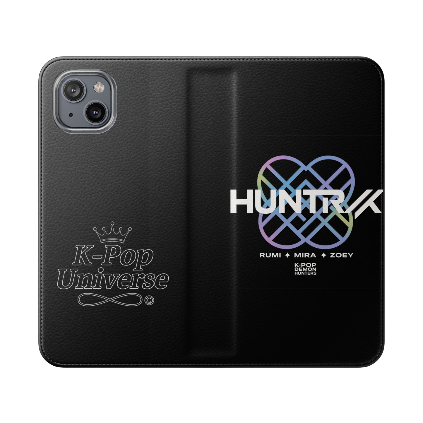LIMITED EDITION❗K-Pop Universe Flip Cases - Stylish Phone Wallet, Perfect for Fans, Gift for Music Lovers, Trendy Accessory, Smartphones, Huntrax, K-POP demon hunters, k-pop universe