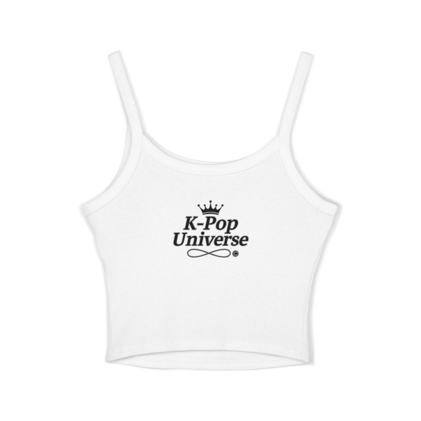 K-Pop Inspired Women's Spaghetti Strap Tank Top, Summer Fashion, Music Lover Gift, Festival Wear, Trendy Tops