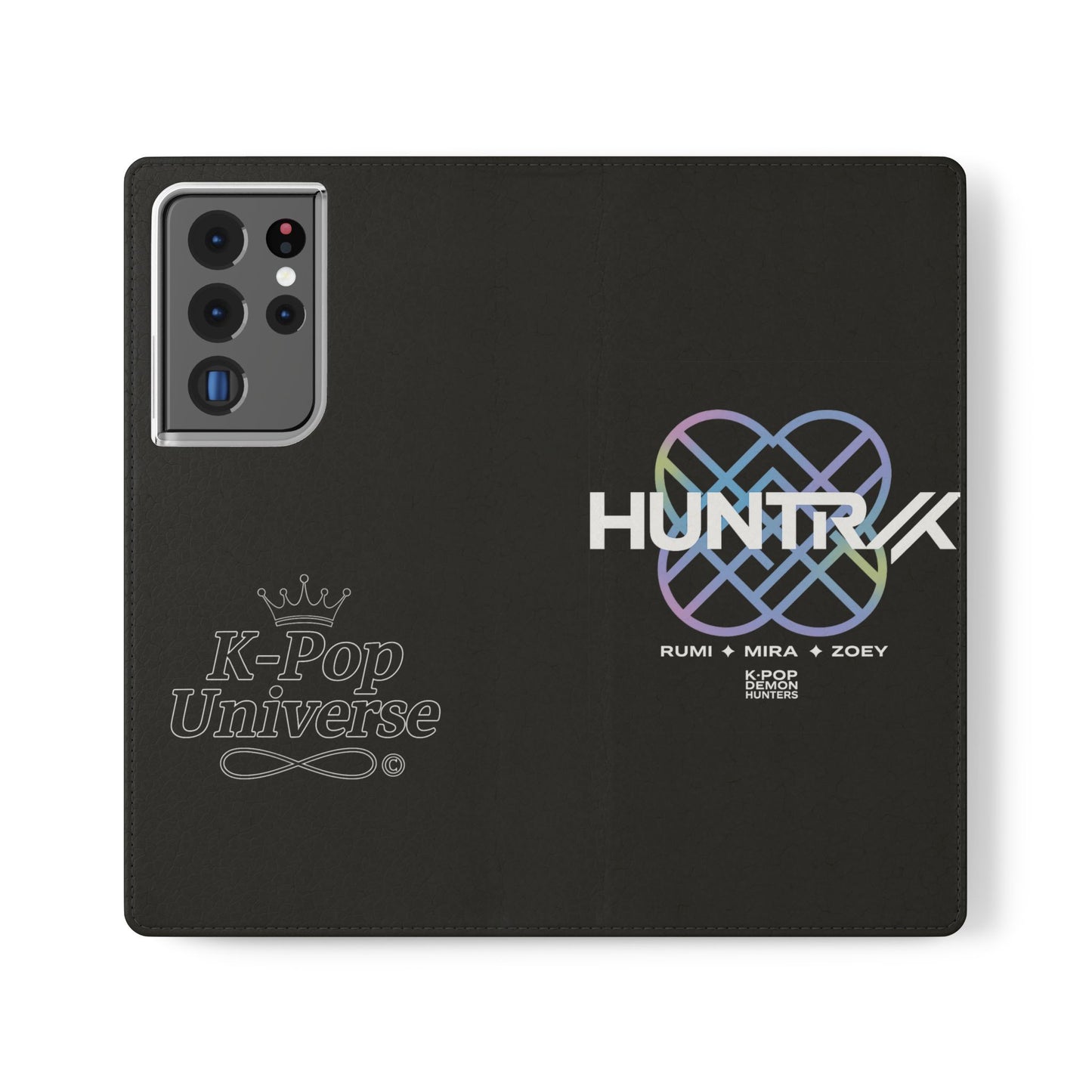 LIMITED EDITION❗K-Pop Universe Flip Cases - Stylish Phone Wallet, Perfect for Fans, Gift for Music Lovers, Trendy Accessory, Smartphones, Huntrax, K-POP demon hunters, k-pop universe