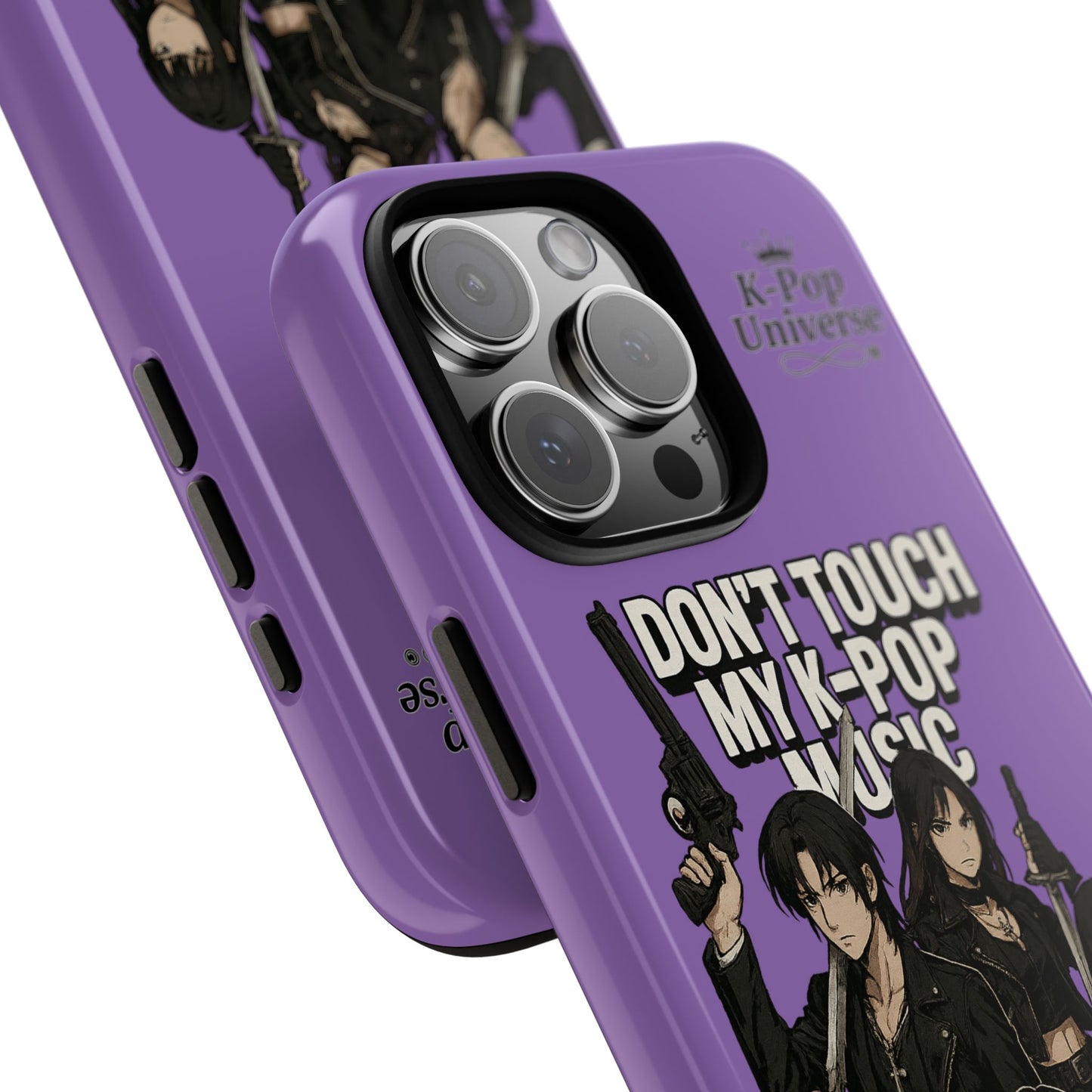 K-Pop Phone Case, Don't Touch My K-Pop Music Cover, Gift for Fans, Cute K-Pop Merchandise, Trending Phone Accessories