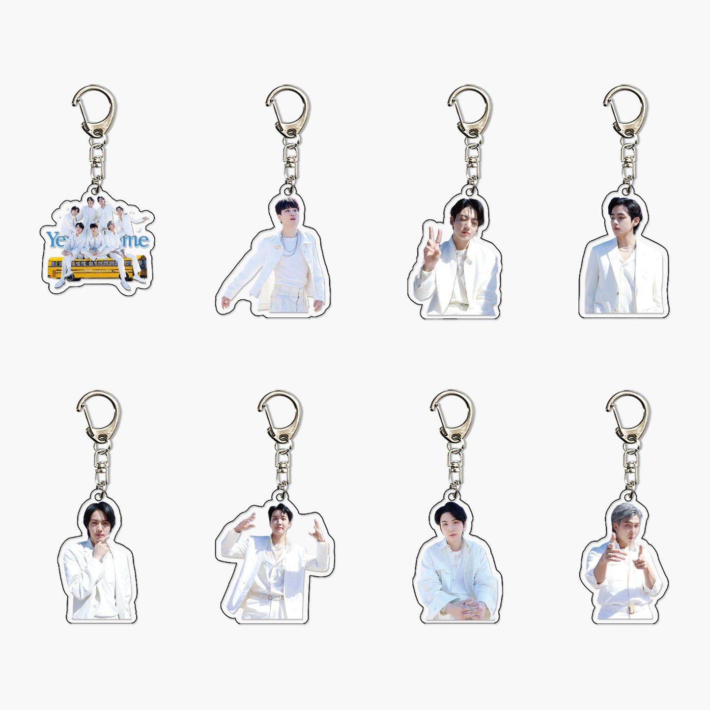 BTS New Album "Proof" Acrylic Keychain Jungkook Jeongguk Pendant Accessories