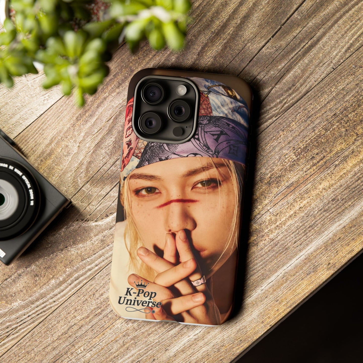 K-Pop Tough Phone Case, Stylish K-Pop Accessory, Trendy Gift for Fans, Birthday Present, Unique Phone Case Design