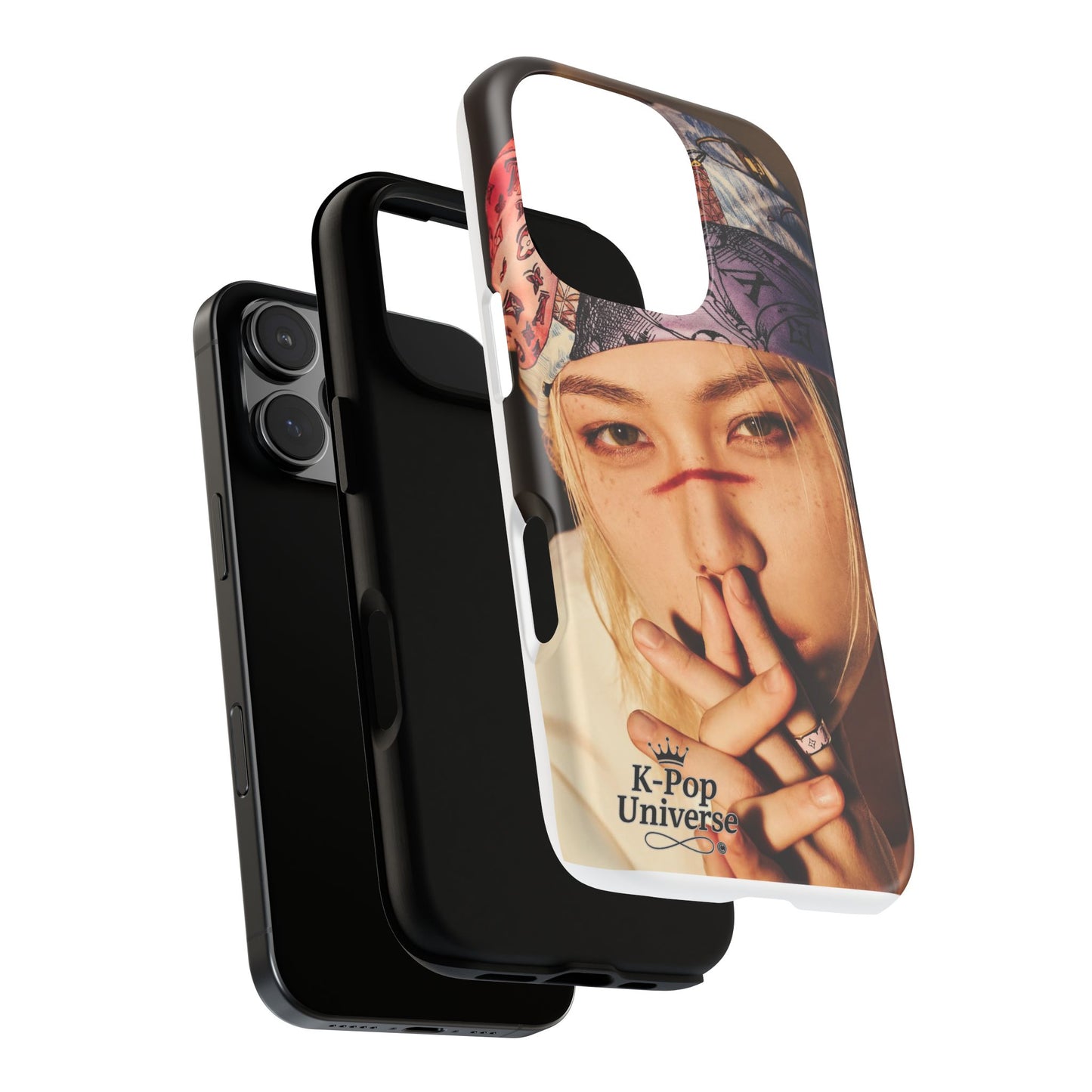 K-Pop Tough Phone Case, Stylish K-Pop Accessory, Trendy Gift for Fans, Birthday Present, Unique Phone Case Design
