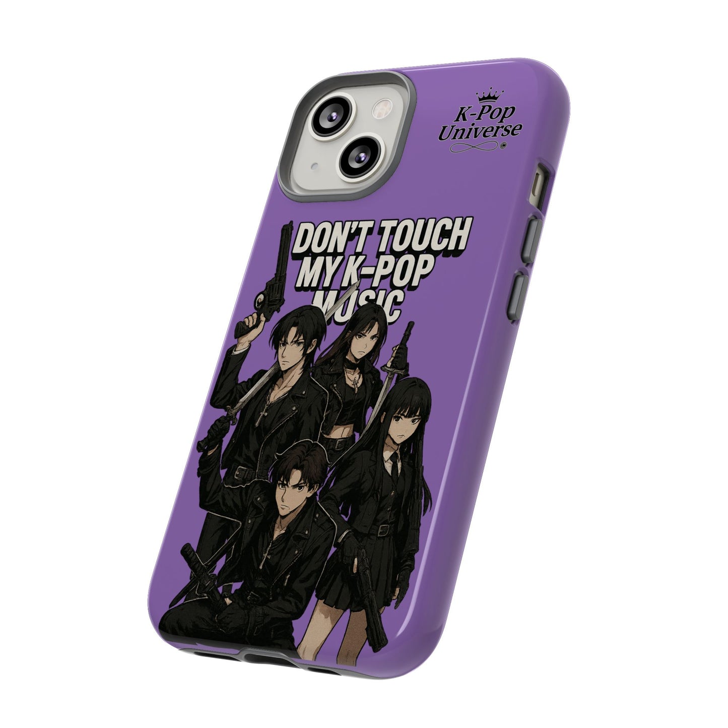 K-Pop Phone Case, Don't Touch My K-Pop Music Cover, Gift for Fans, Cute K-Pop Merchandise, Trending Phone Accessories