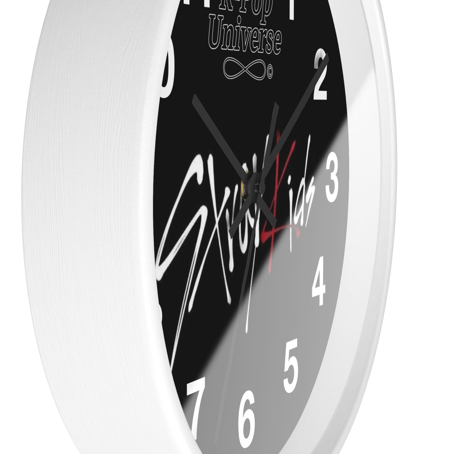 K-Pop Stray Kids Wall Clock, Unique Home Decor, Gift for Music Lovers, Cool Wall Art, Modern Timepiece, Fan Merchandise