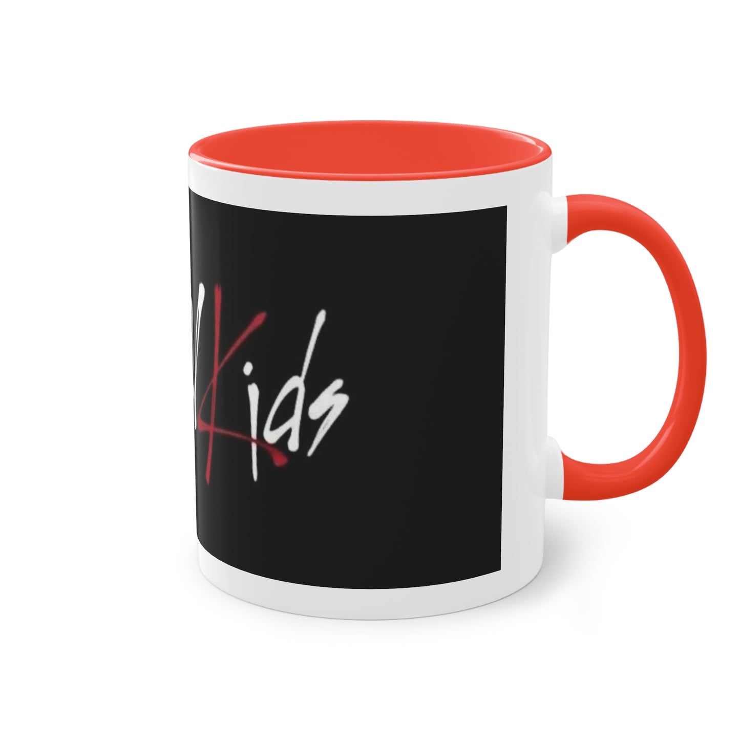 Stray Kids Two-Tone Coffee Mug | Artistic Drinkware, Gift for Fans, Home or Office Decor, Unique Collectible, Birthday Present