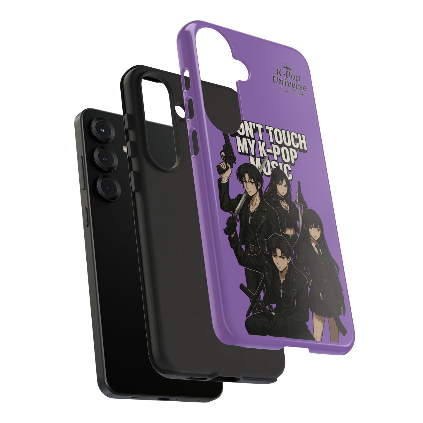 K-Pop Phone Case, Don't Touch My K-Pop Music Cover, Gift for Fans, Cute K-Pop Merchandise, Trending Phone Accessories