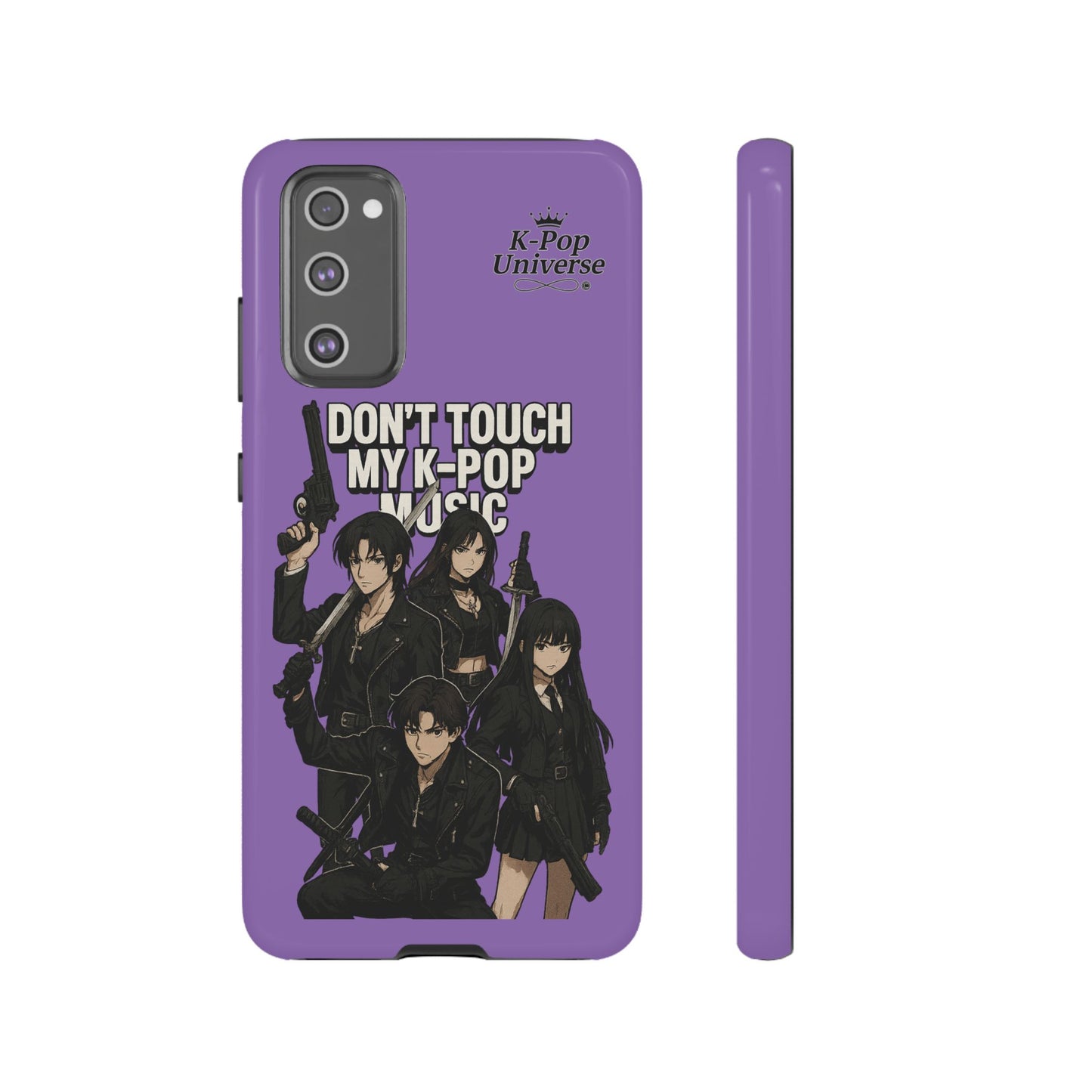 K-Pop Phone Case, Don't Touch My K-Pop Music Cover, Gift for Fans, Cute K-Pop Merchandise, Trending Phone Accessories