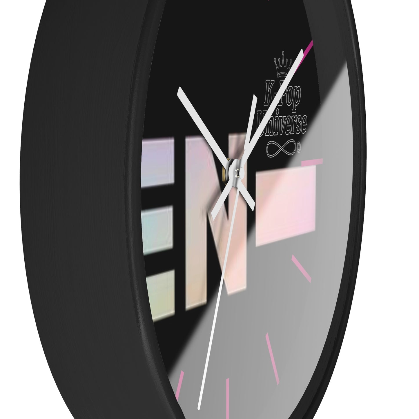 K-Pop Themed Wall Clock, Stylish Home Decor, J-Pop Universe Decoration, Unique Gift for Fans, Musician Inspired Wall Art