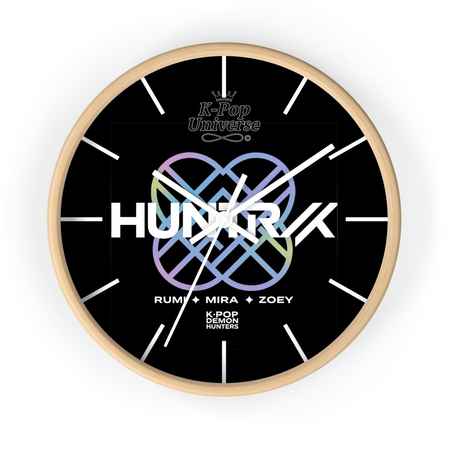 ❗ LIMITED EDITION❗Wall Clock, Huntrax, K-pop demon hunters, k-pop universe