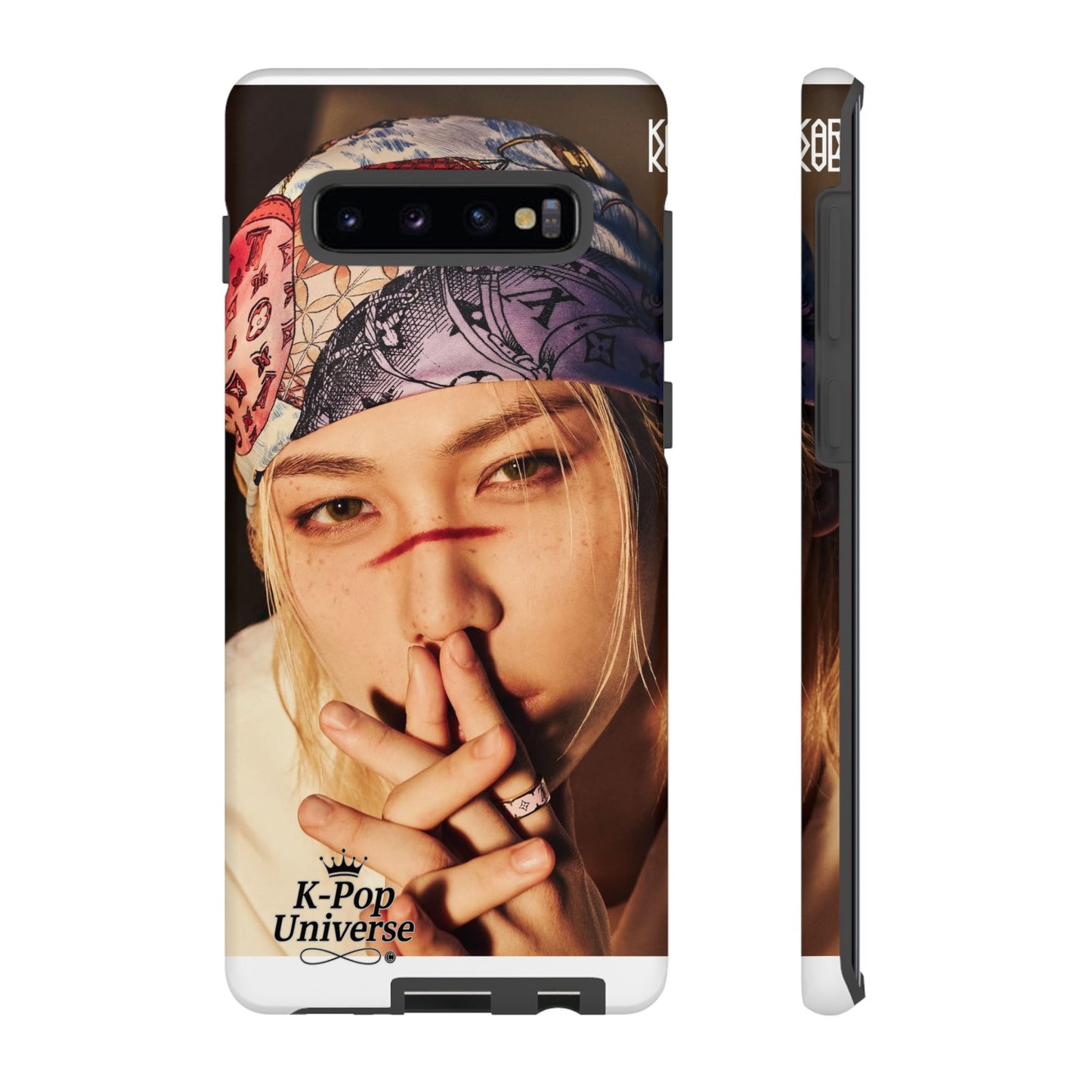 K-Pop Tough Phone Case, Stylish K-Pop Accessory, Trendy Gift for Fans, Birthday Present, Unique Phone Case Design