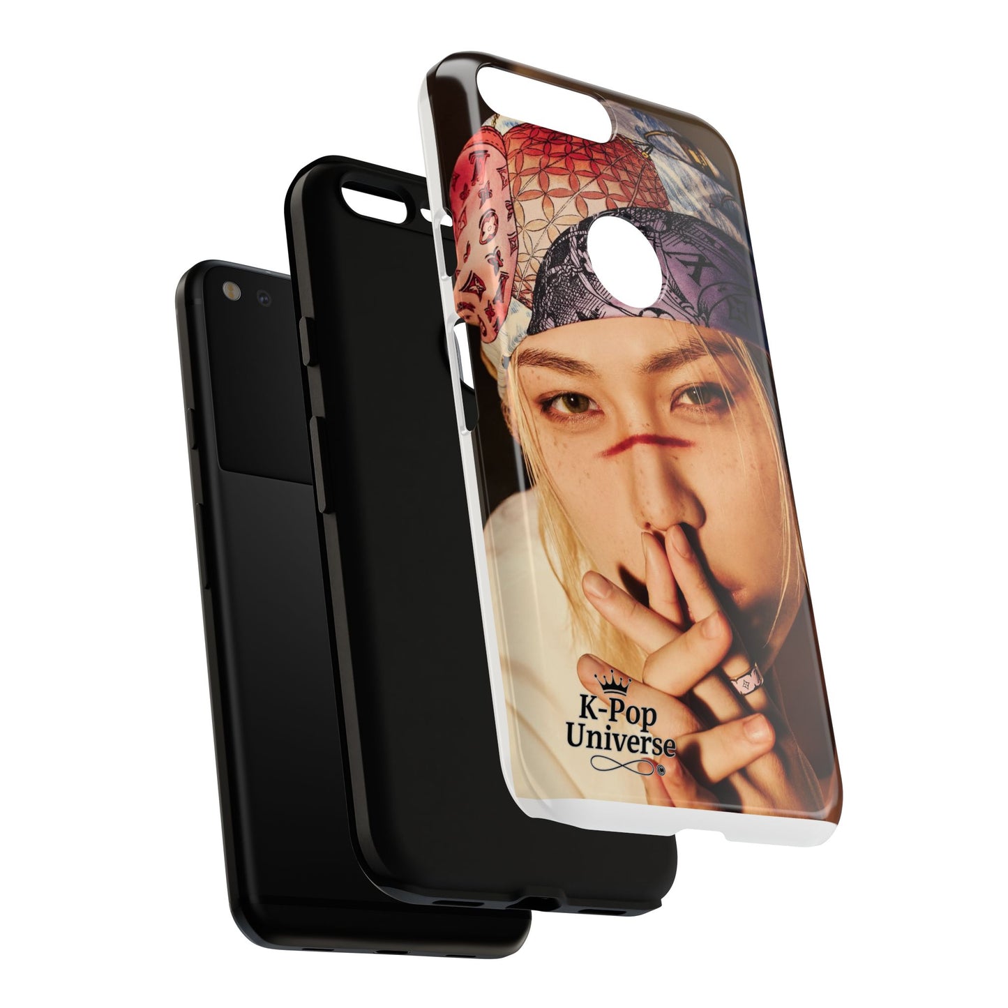 K-Pop Tough Phone Case, Stylish K-Pop Accessory, Trendy Gift for Fans, Birthday Present, Unique Phone Case Design