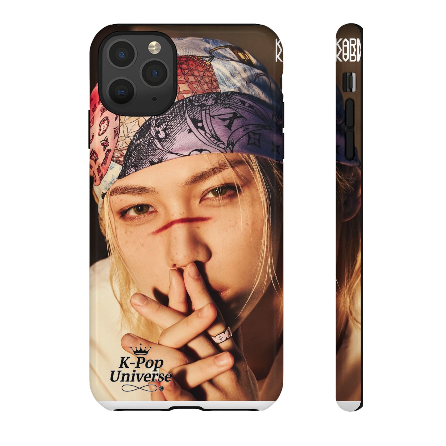 K-Pop Tough Phone Case, Stylish K-Pop Accessory, Trendy Gift for Fans, Birthday Present, Unique Phone Case Design