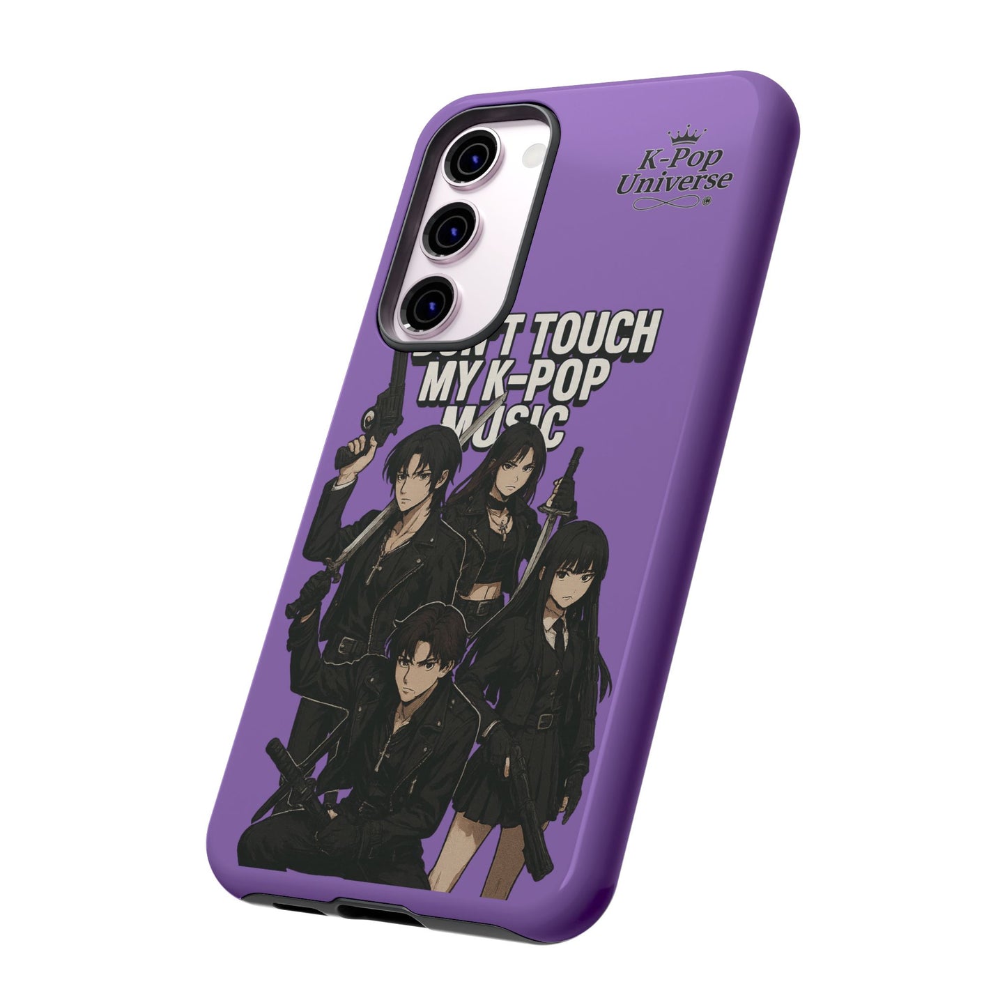 K-Pop Phone Case, Don't Touch My K-Pop Music Cover, Gift for Fans, Cute K-Pop Merchandise, Trending Phone Accessories