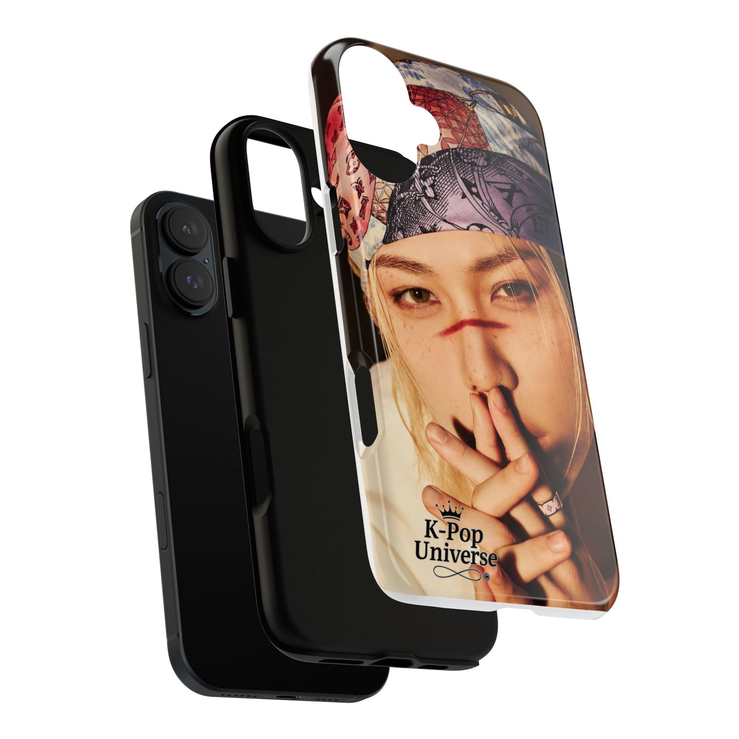 K-Pop Tough Phone Case, Stylish K-Pop Accessory, Trendy Gift for Fans, Birthday Present, Unique Phone Case Design