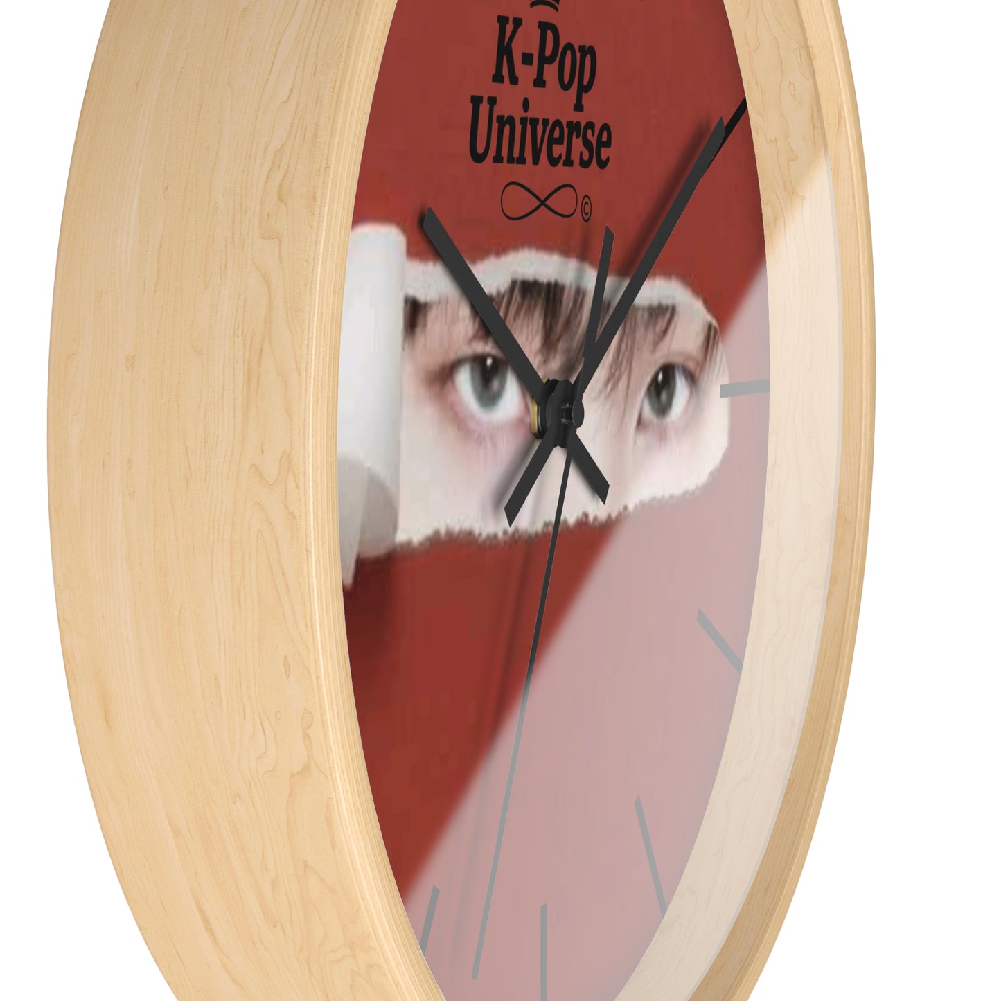 Wall Clock,K-Pop Universe Wall Clock, K-Pop Decor, Unique Gift, Home Decoration, Music Lover Accessory, Trendy Wall Art/Suga/bts