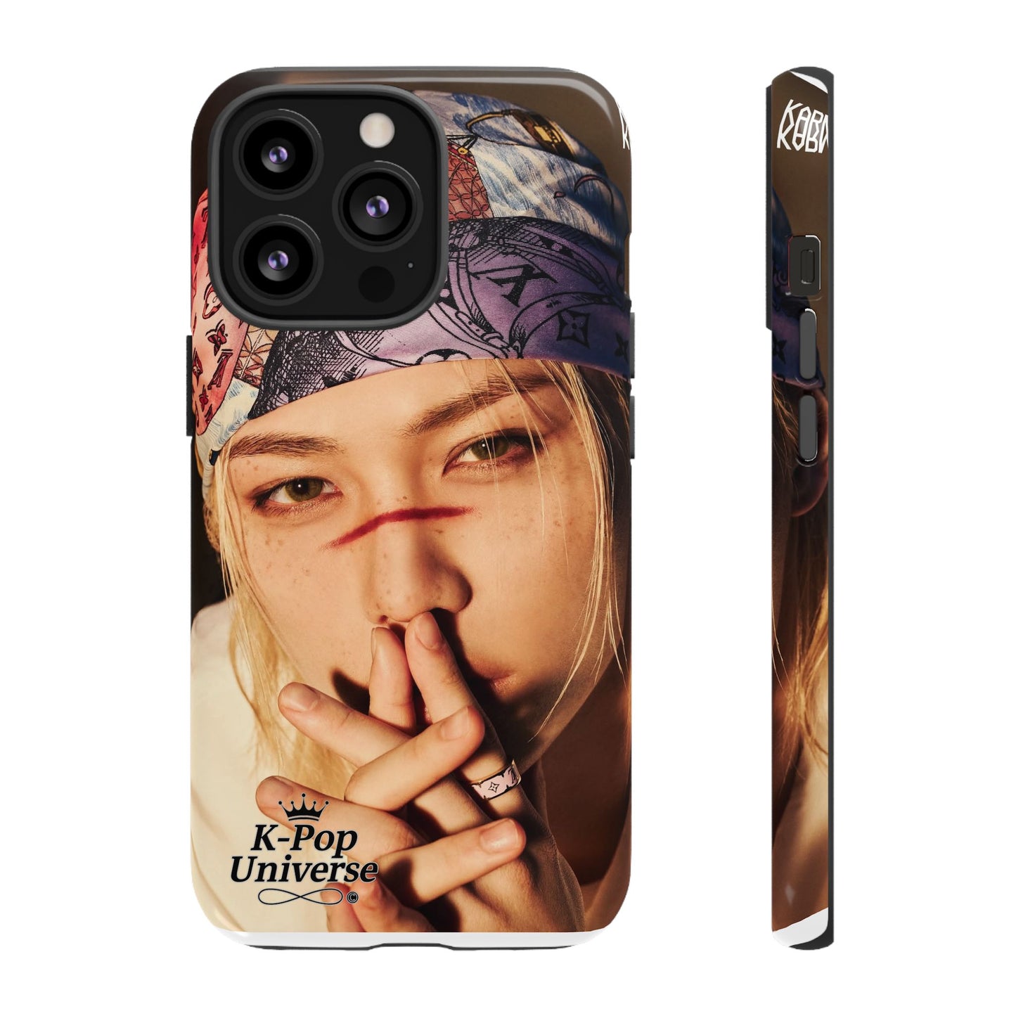 K-Pop Tough Phone Case, Stylish K-Pop Accessory, Trendy Gift for Fans, Birthday Present, Unique Phone Case Design