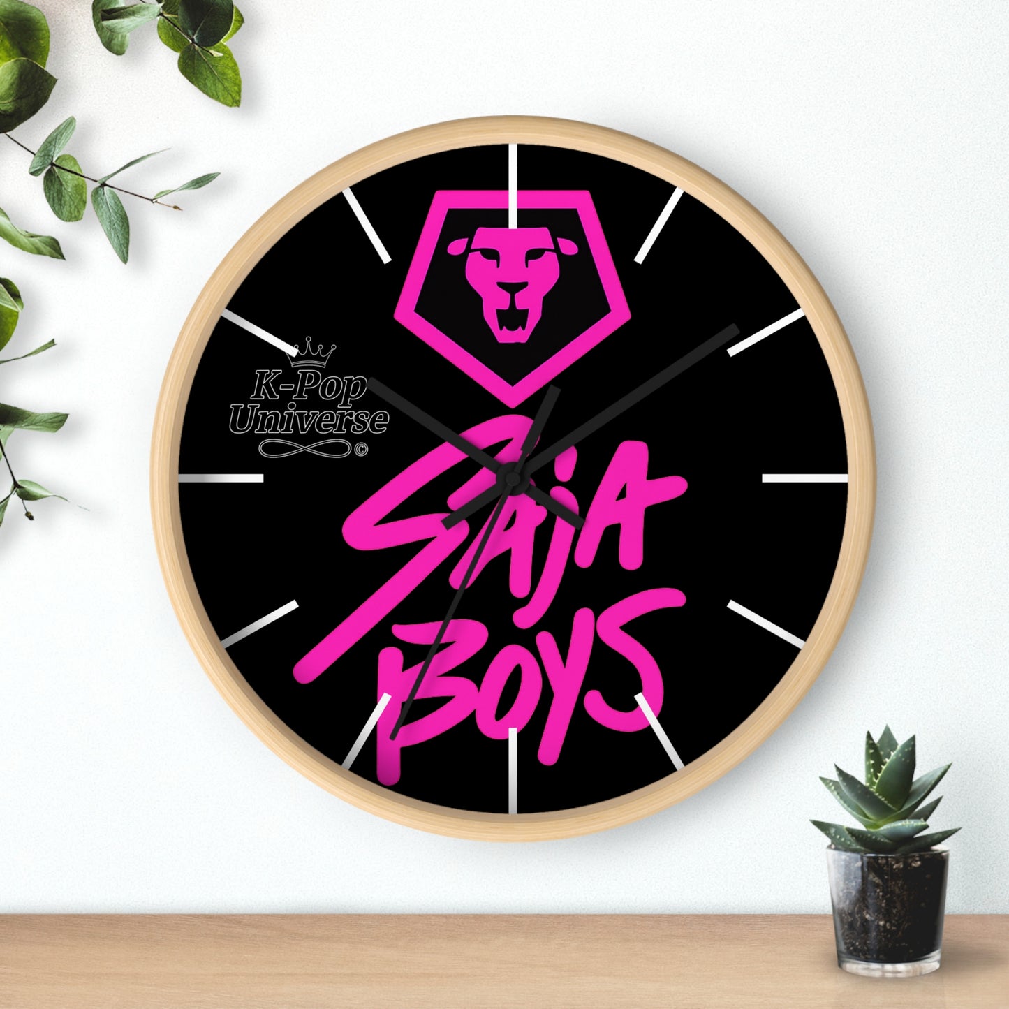 ❗ LIMITED EDITION ❗Wall Clock,Saja boys, K-pop demon hunters, k-pop universe