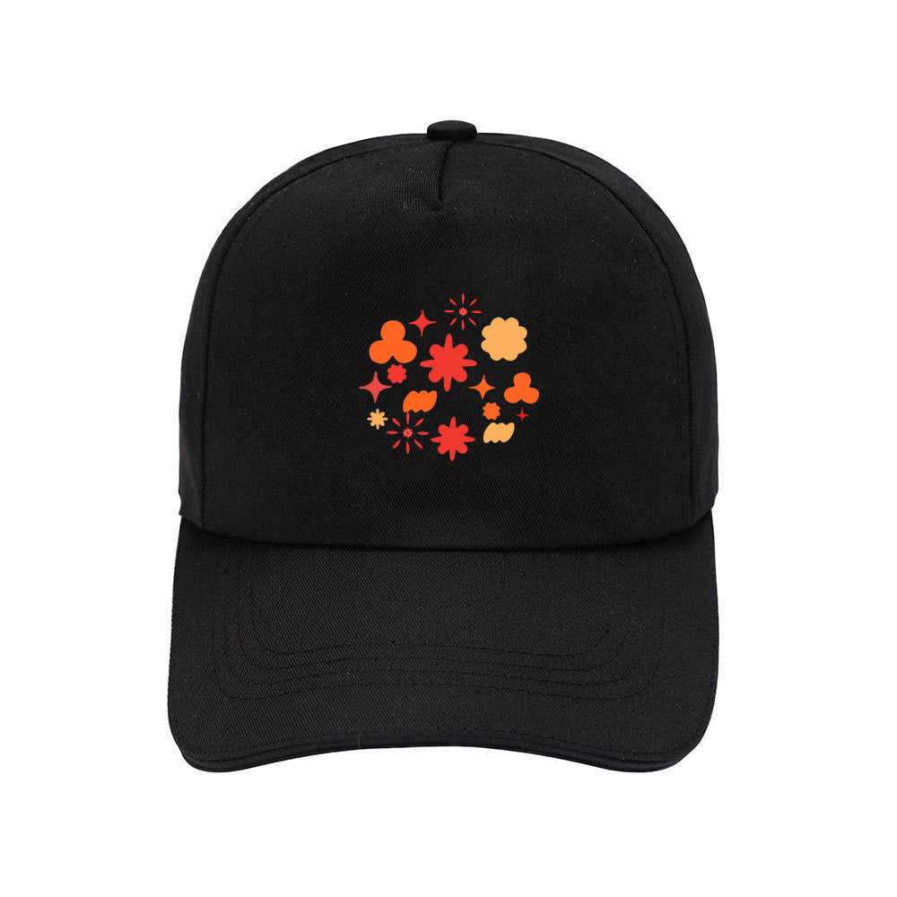 BTS Permission To Dance Hat Peaked Cap Summer Fashion Print Sun Hat