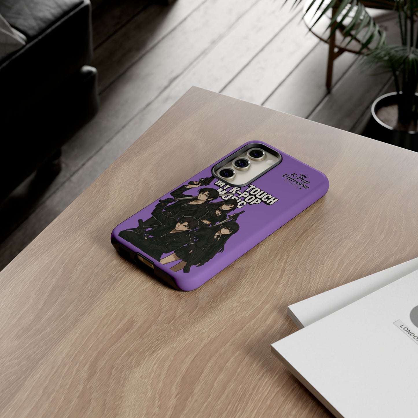K-Pop Phone Case, Don't Touch My K-Pop Music Cover, Gift for Fans, Cute K-Pop Merchandise, Trending Phone Accessories