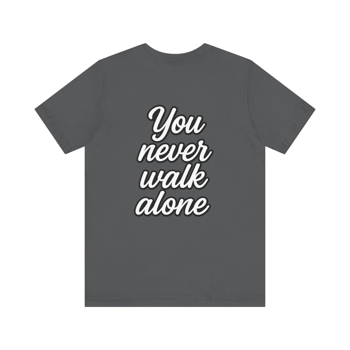 K-Pop Concert Inspired Unisex Tee, Music Lover Gift, Party Tee, You Never Walk Alone Shirt, Fan Merchandise, Festival Outift