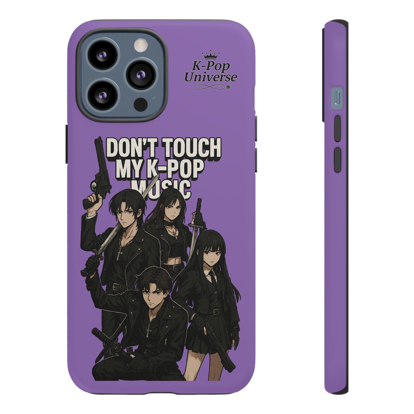 K-Pop Phone Case, Don't Touch My K-Pop Music Cover, Gift for Fans, Cute K-Pop Merchandise, Trending Phone Accessories