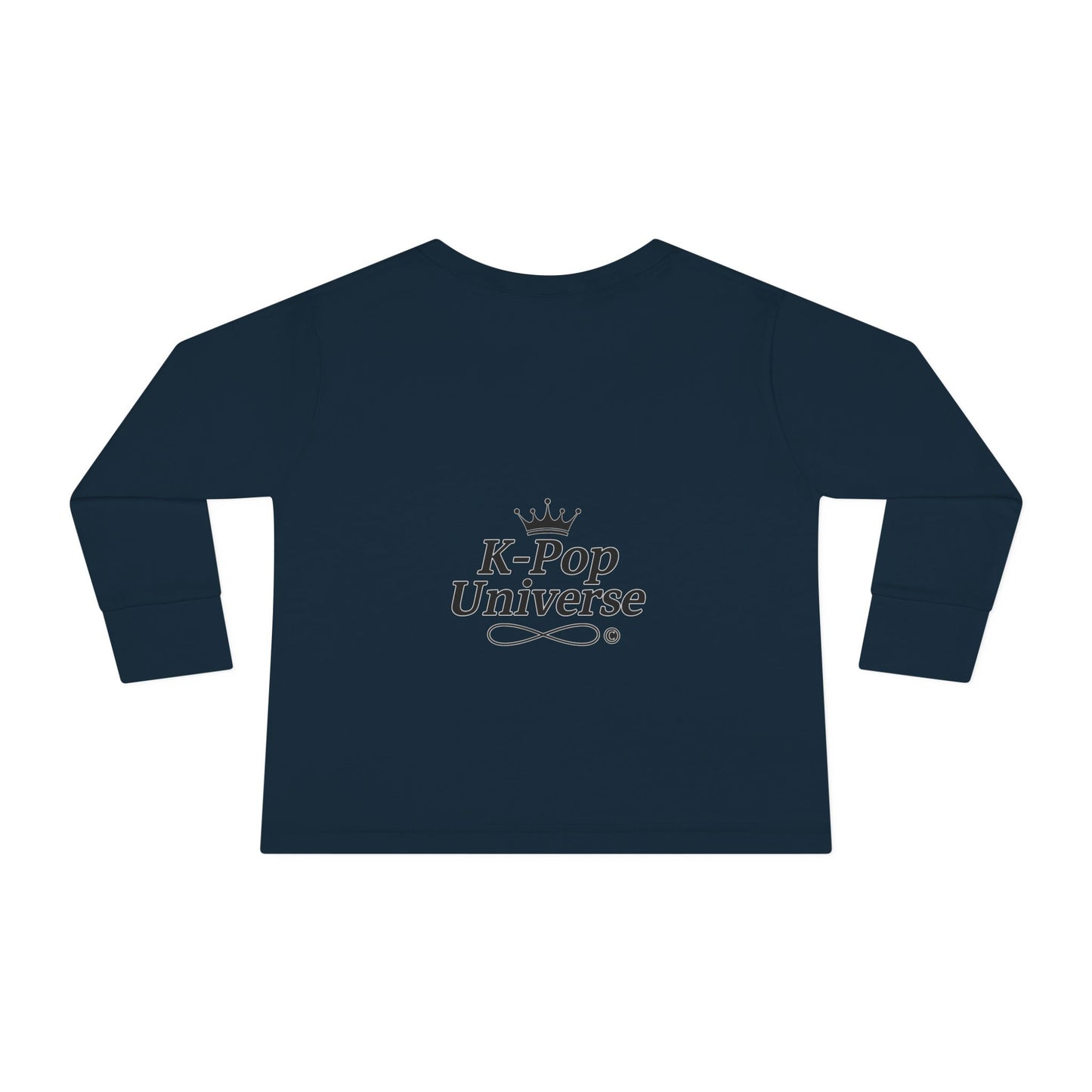 Toddler K-Pop Universe Tee, Cute Kids Shirt, Long Sleeve Top for BTS Fans, Perfect for Birthdays, Gift for Little Ones