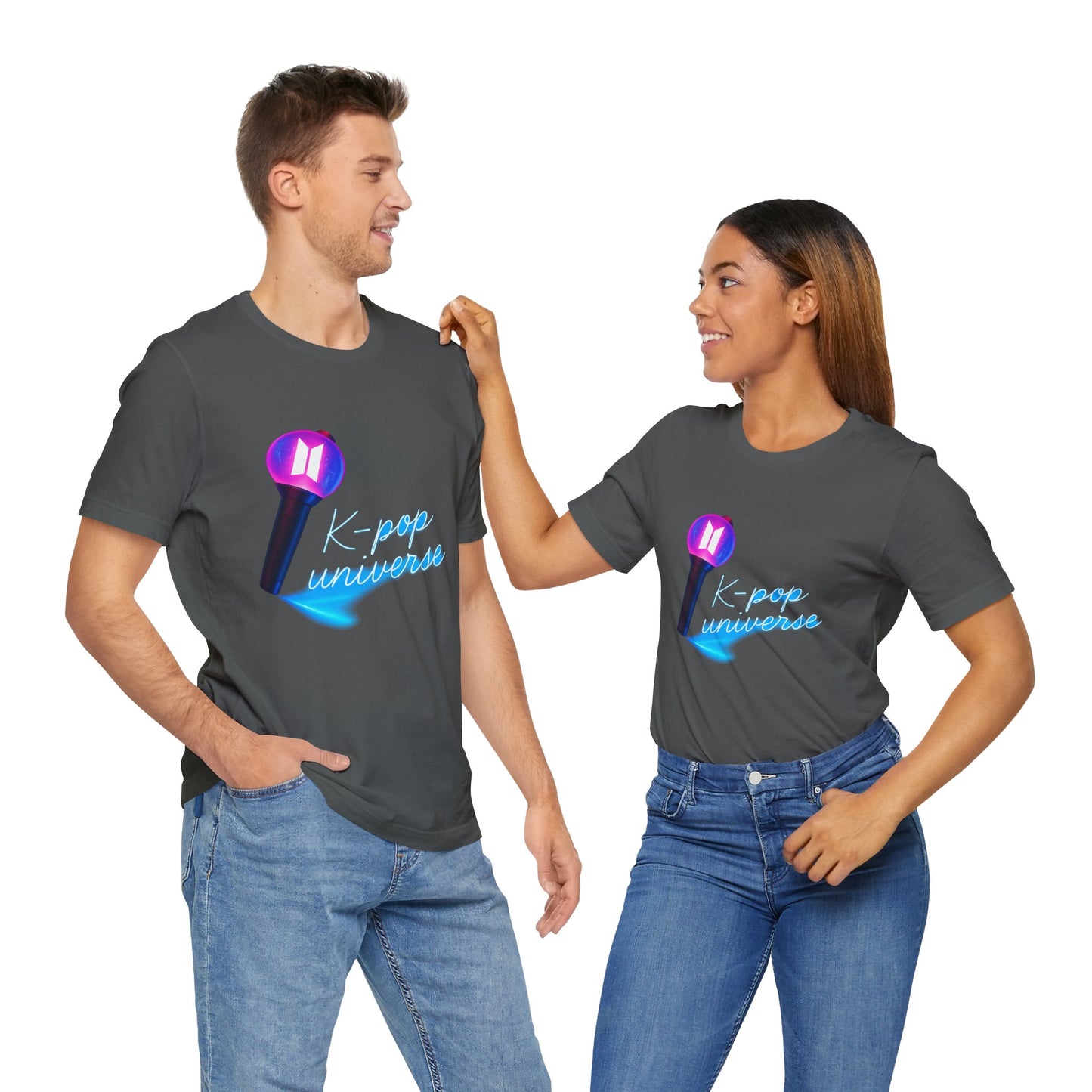 K-Pop Concert Inspired Unisex Tee, Music Lover Gift, Party Tee, You Never Walk Alone Shirt, Fan Merchandise, Festival Outift