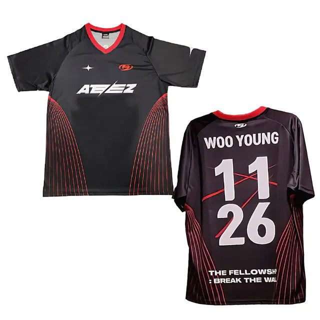Kpop ATEEZ Unisex Short Sleeve Break The Wall T-Shirt