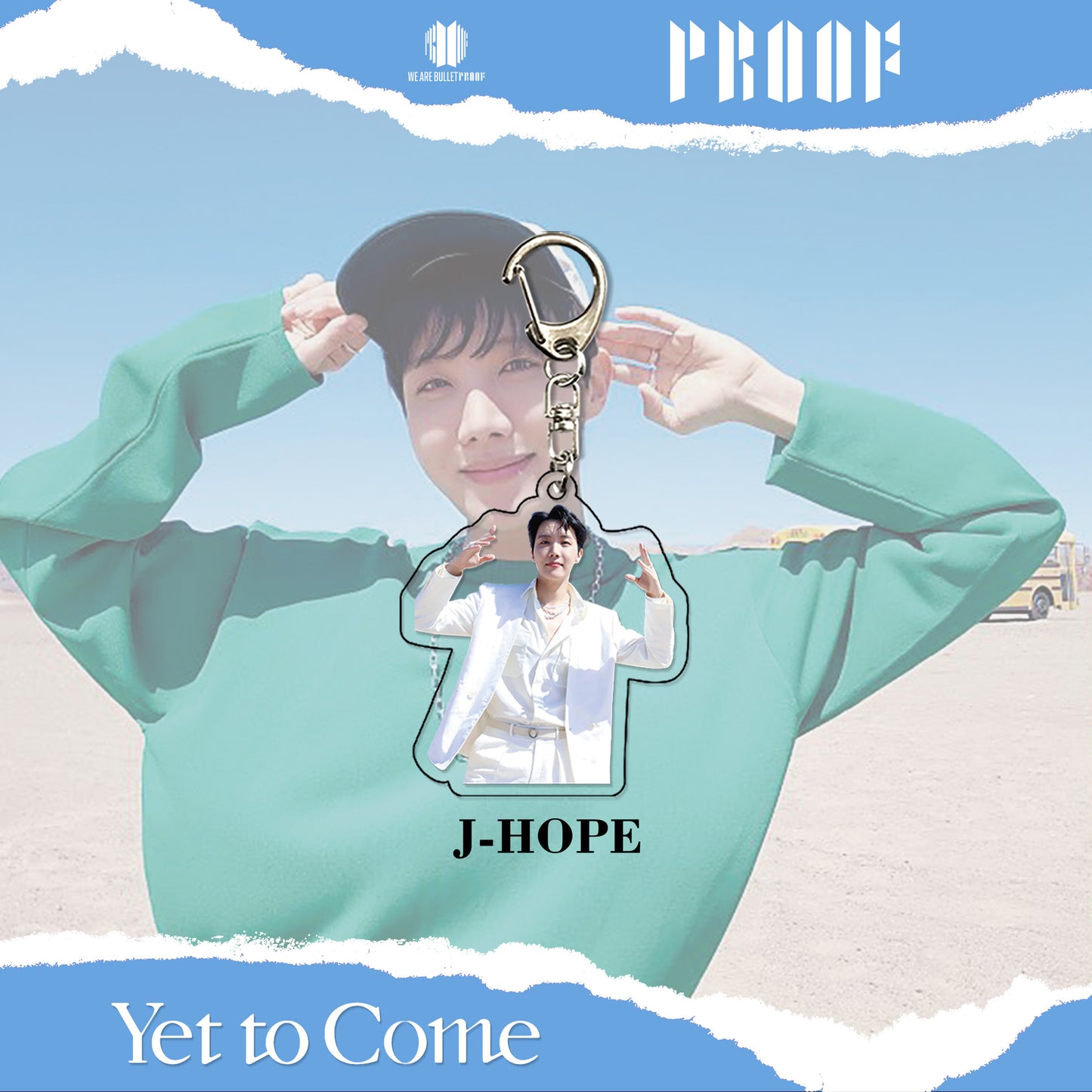BTS New Album "Proof" Acrylic Keychain Jungkook Jeongguk Pendant Accessories