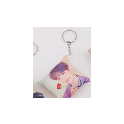 BTS Plush Cushion Keychain Accessories