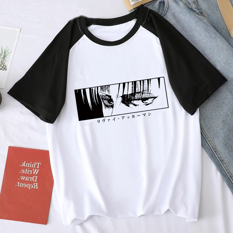 Y2k Japanese Anime Attack on Titan T Shirt Shingeki No K yoji🇯🇵