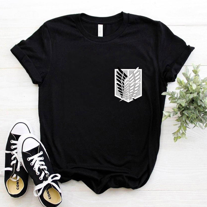 Y2k Japanese Anime Attack on Titan T Shirt Shingeki No K yoji🇯🇵