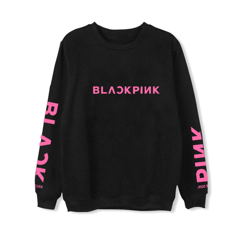 BLACKPINK Album Kpop Letters Printed Sweatshirt Hoodies, NelVKpop, K-pop universe