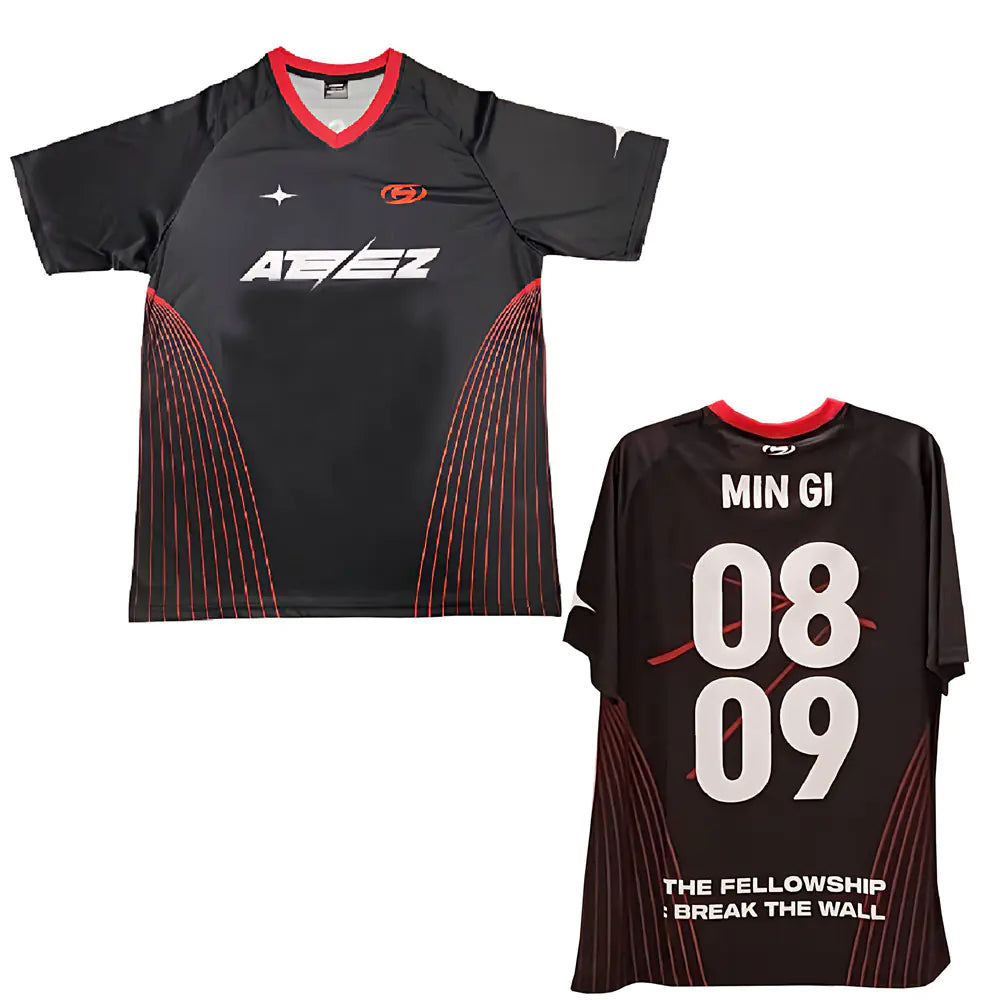 Kpop ATEEZ Unisex Short Sleeve Break The Wall T-Shirt