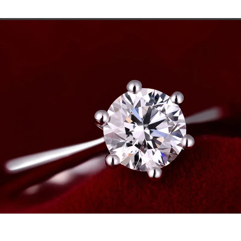 925 Sterling Silver Bridal Jewelry Sets for Women Accessory Cubic Zircon Crystal Necklace Rings Stud Earrings Ring GiftWomen Accessory Cubic Zircon Crystal Necklace Rings Stud Earrings Ring Gift