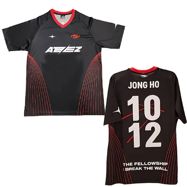 Kpop ATEEZ Unisex Short Sleeve Break The Wall T-Shirt