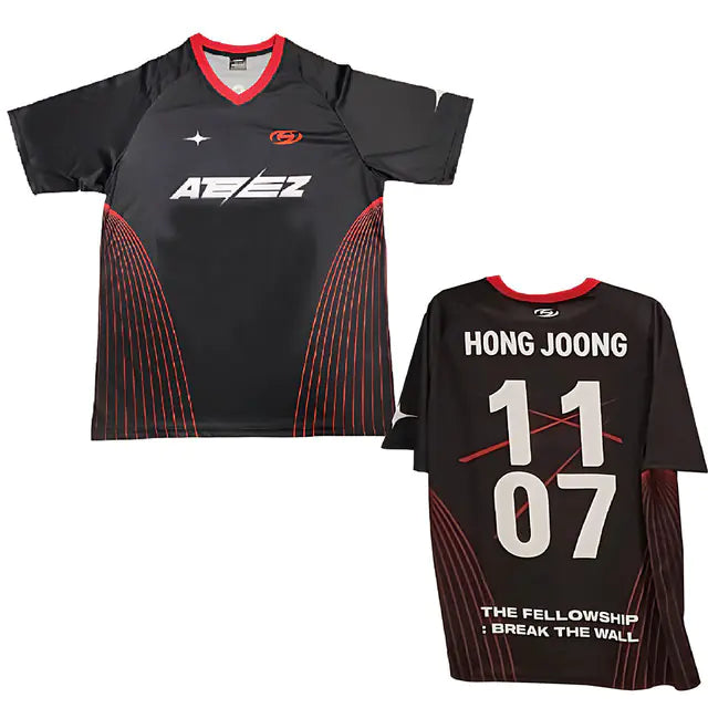Kpop ATEEZ Unisex Short Sleeve Break The Wall T-Shirt