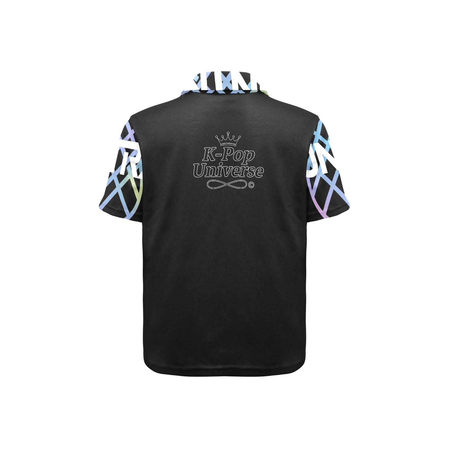 Big Boys' Polo Shirt T55, k-pop demon hunters, Huntrax