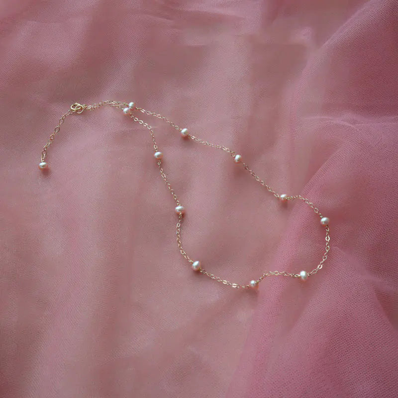 Titanium Steel Necklace - Korean Style Letter Pendant