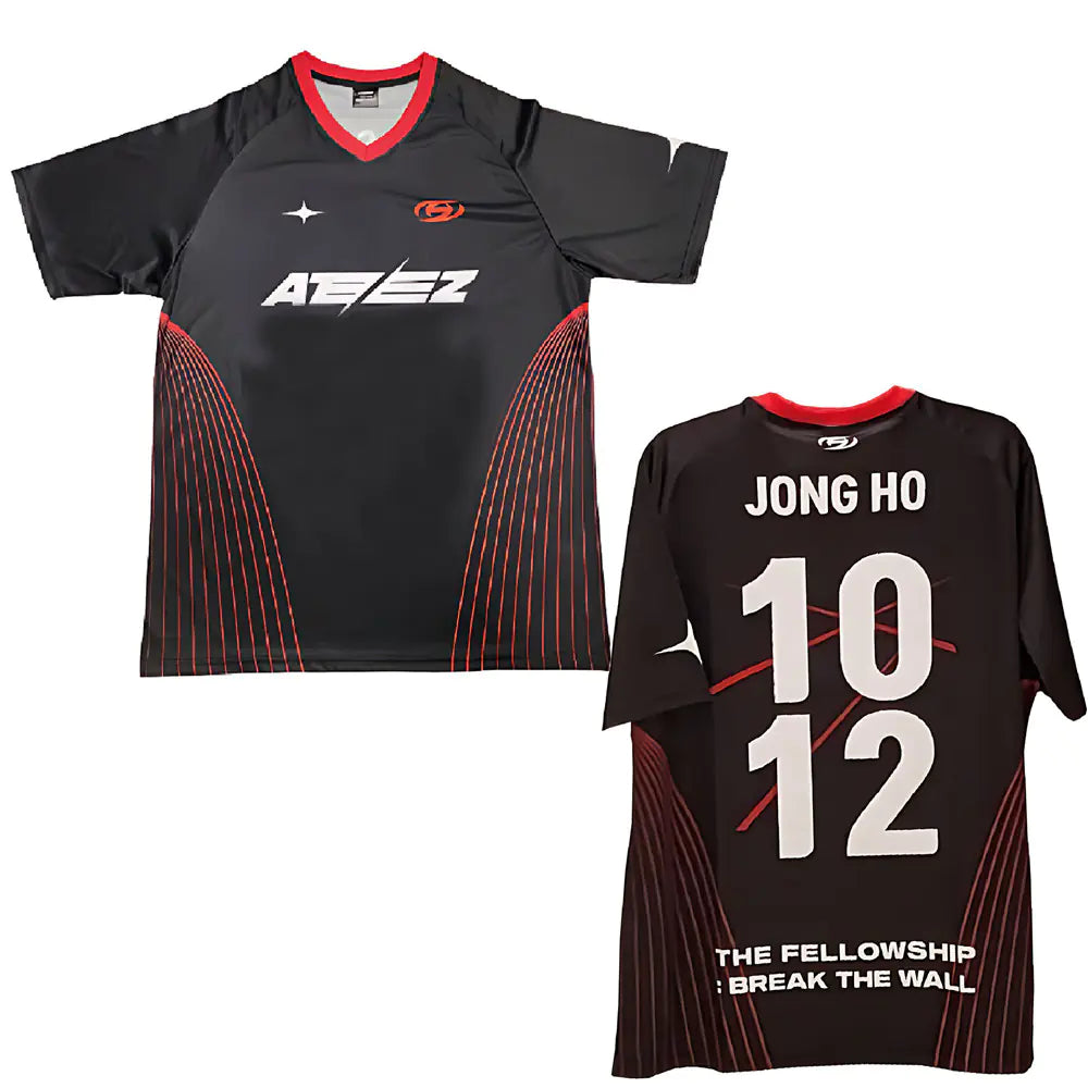 Kpop ATEEZ Unisex Short Sleeve Break The Wall T-Shirt