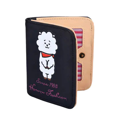 BTS Short Wallet - Stylish and Compact Design
