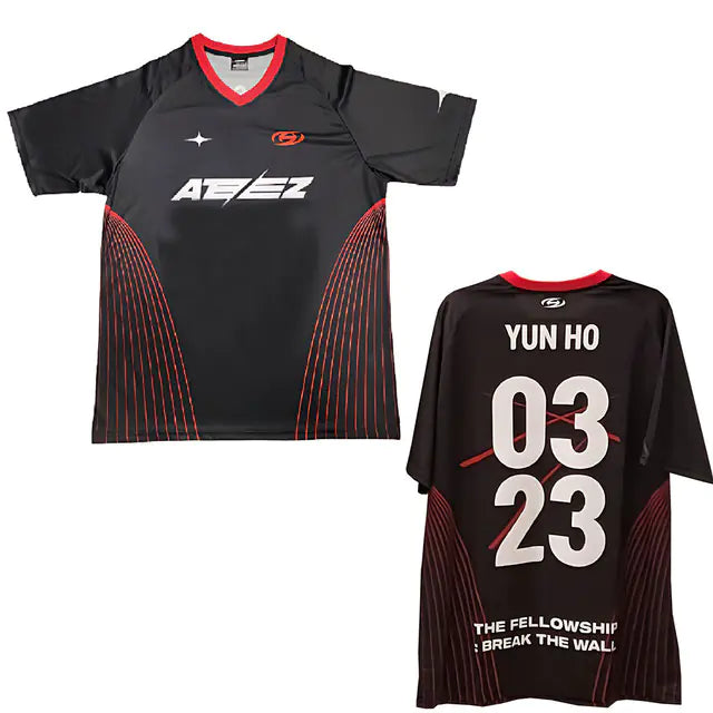 Kpop ATEEZ Unisex Short Sleeve Break The Wall T-Shirt