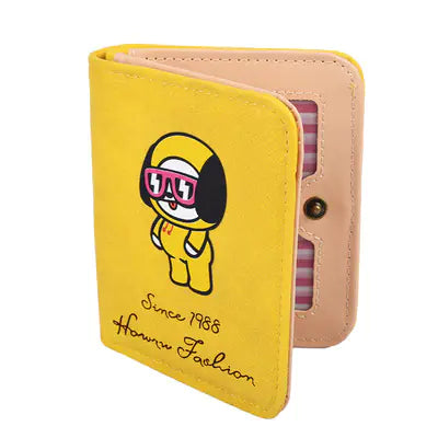 BTS Short Wallet - Stylish and Compact Design