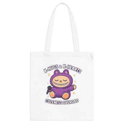 Cute Animal Design Tote Bag, Perfect for Animal Lovers, Kawaii Style Gifts, Eco-Friendly Shopping, Everyday Stylish Accessory