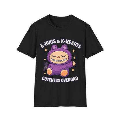 K-Pop Cute Character T-Shirt, Fun Fashion, Graphic Tees, Gift for Fans, Unique K-Pop Apparel, Cuteness Overload