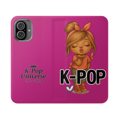 K-Pop Flip Case for Fans, Cute K-Pop Merchandise, Stylish Phone Cover, Ideal for Gifts, Birthday, Concerts, and Celebrations